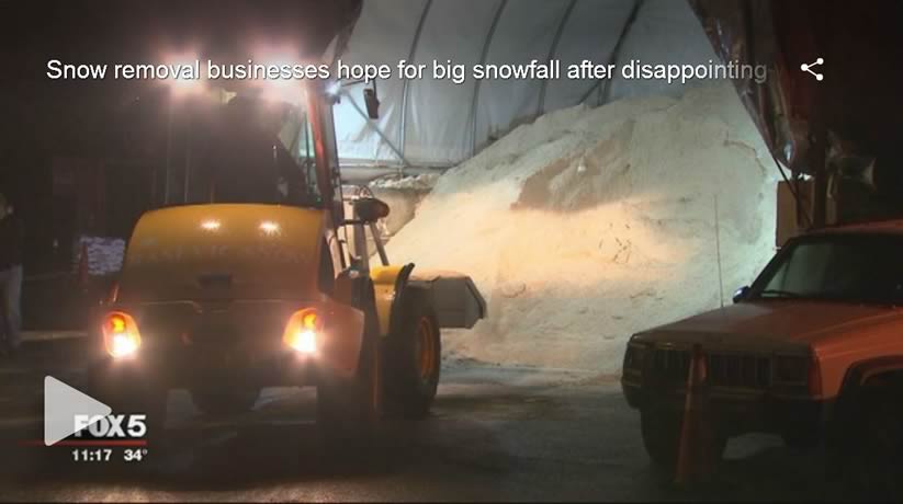 Fox 5 Rasevic Snow Removal Video